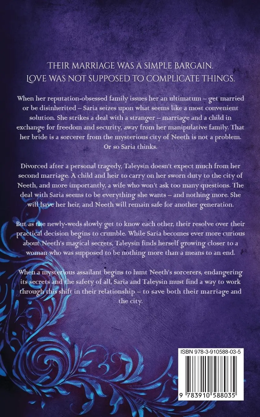 Rückseite: 9783910588035 | Tomb of Heart and Shadow | Cara N. Delaney | Taschenbuch | Englisch