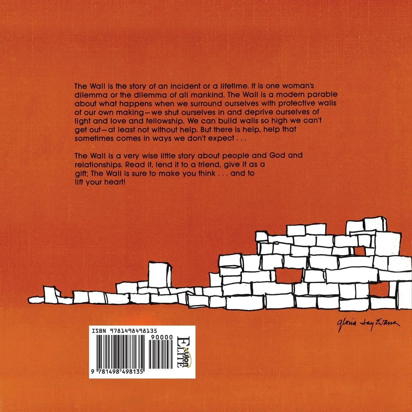 Rückseite: 9781498498135 | WALL | Gloria Jay Evans | Taschenbuch | Kartoniert / Broschiert | 2017