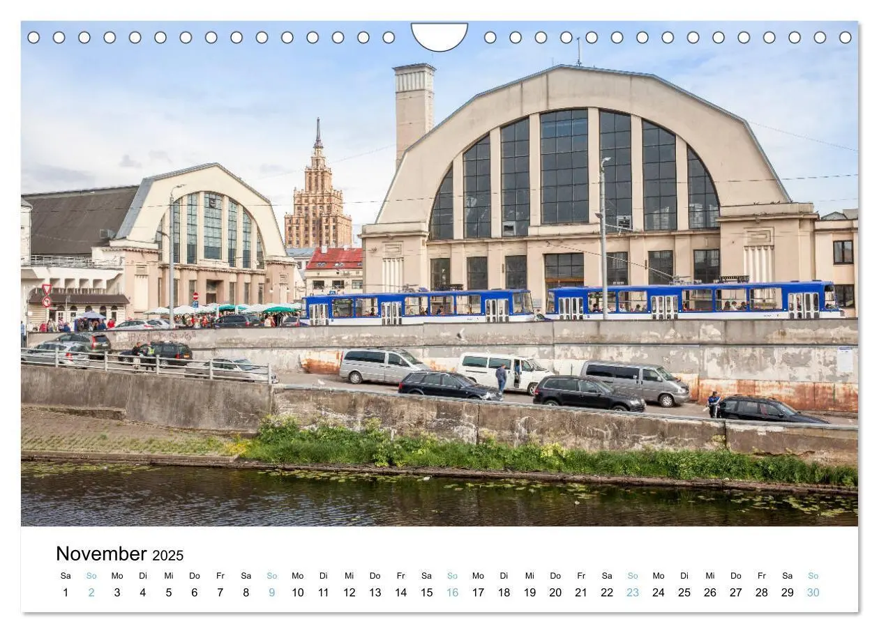 Bild: 9783435378135 | Riga - Metropole des Baltikums (Wandkalender 2025 DIN A4 quer),...