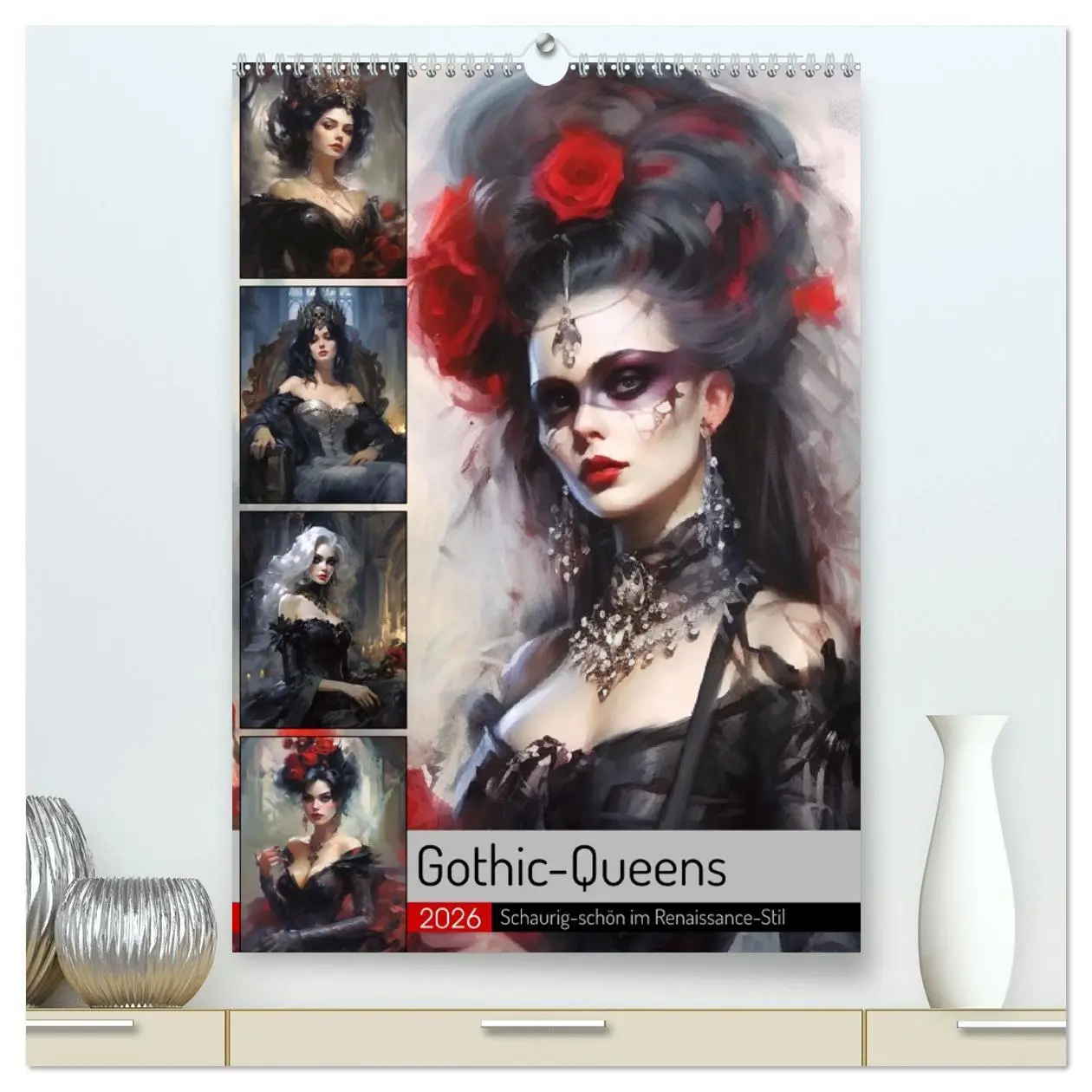 Cover: 9783516318135 | Gothic-Queens. Schaurig-schön im Renaissance-Stil (hochwertiger...