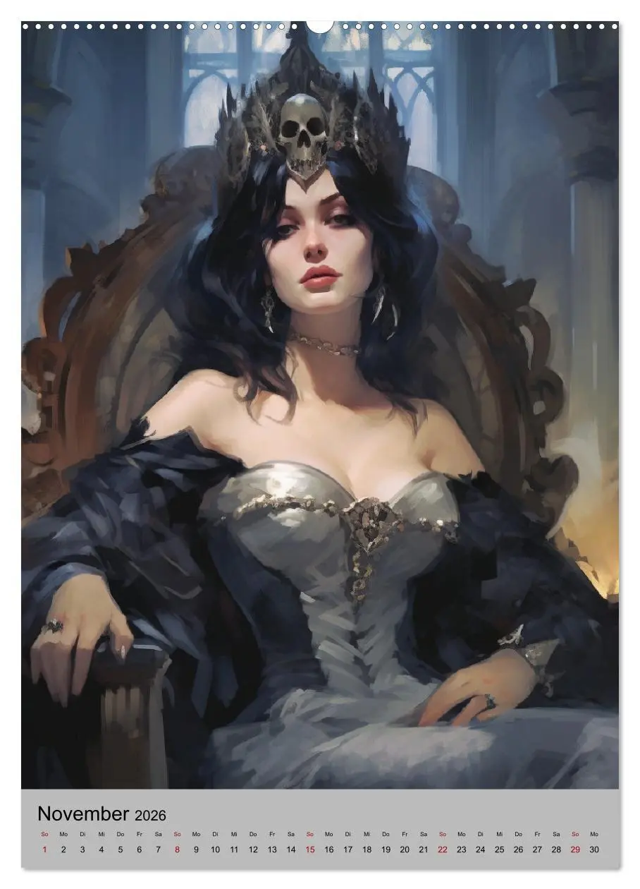 Bild: 9783516318135 | Gothic-Queens. Schaurig-schön im Renaissance-Stil (hochwertiger...