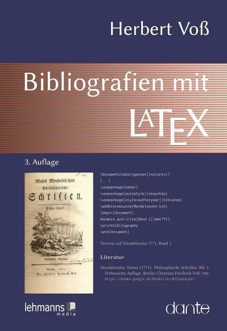 Cover: 9783865418135 | Bibliografien mit LaTeX | Herbert Voß | Taschenbuch | VI | Deutsch