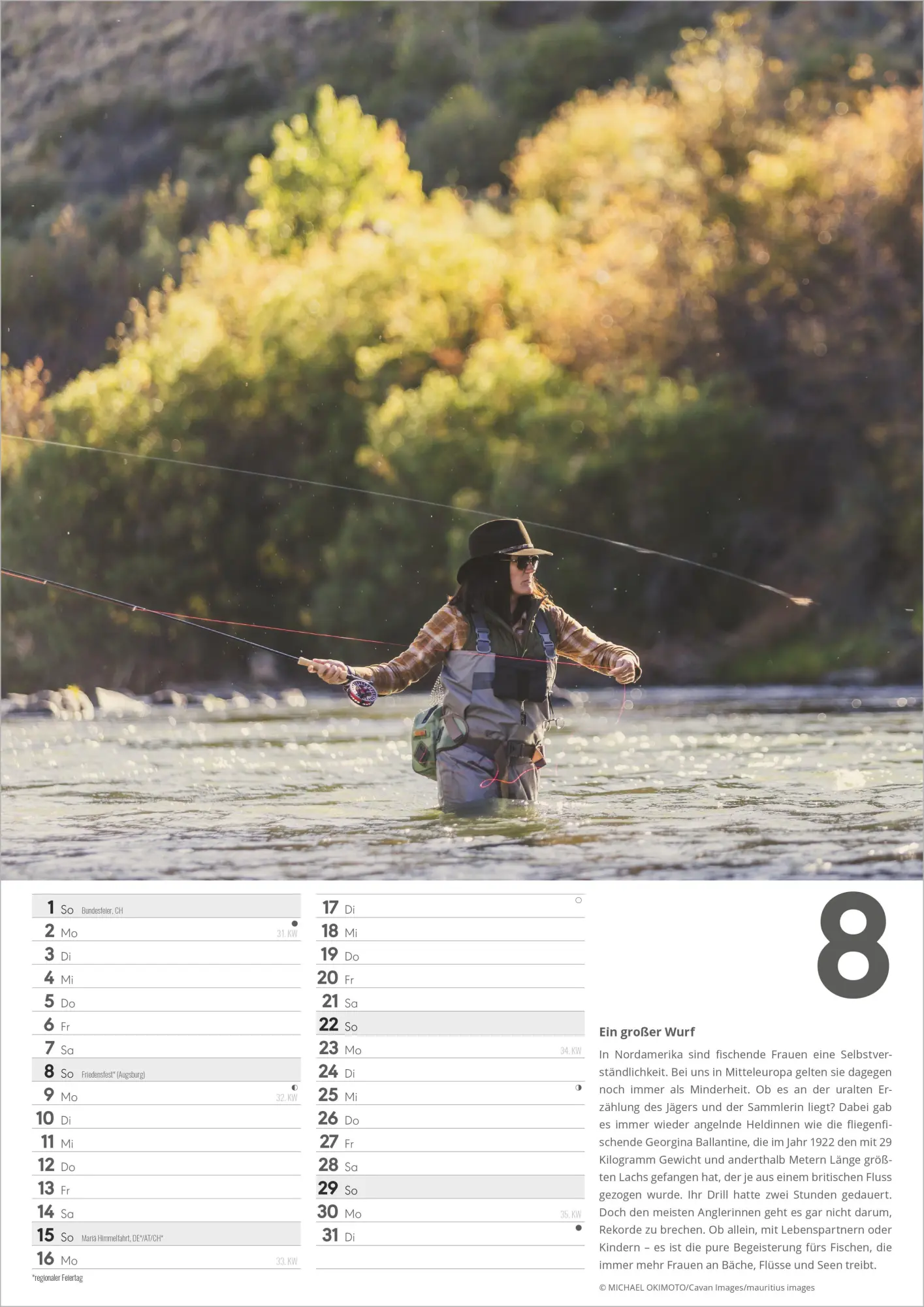 Bild: 4069095018235 | Der große Angelkalender 2027 | Neumann Verlage GmbH &amp; Co KG | Kalender