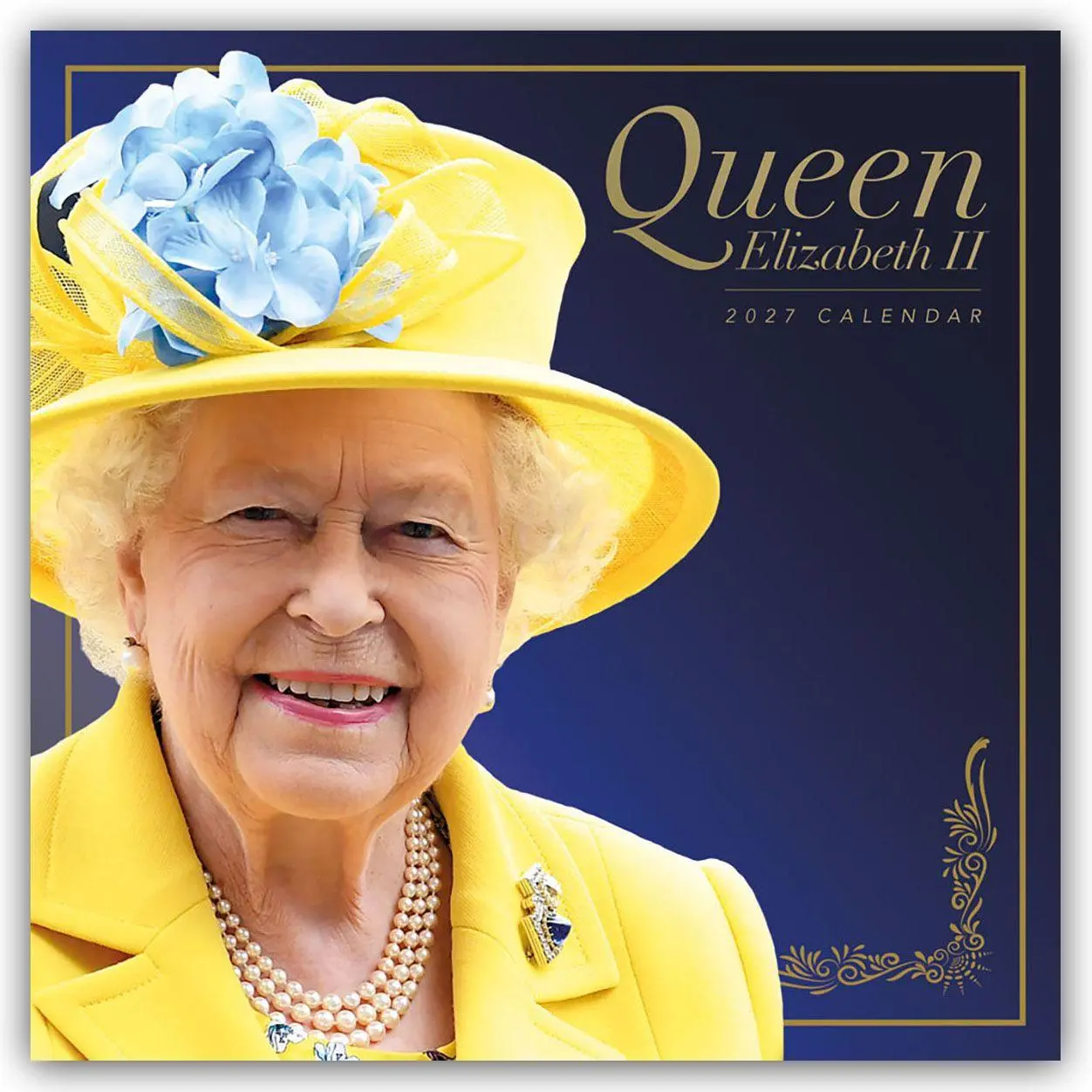 Cover: 9781529858235 | Queen Elisabeth II - Königin Elisabeth II 2027 - Wandkalender | 28 S.