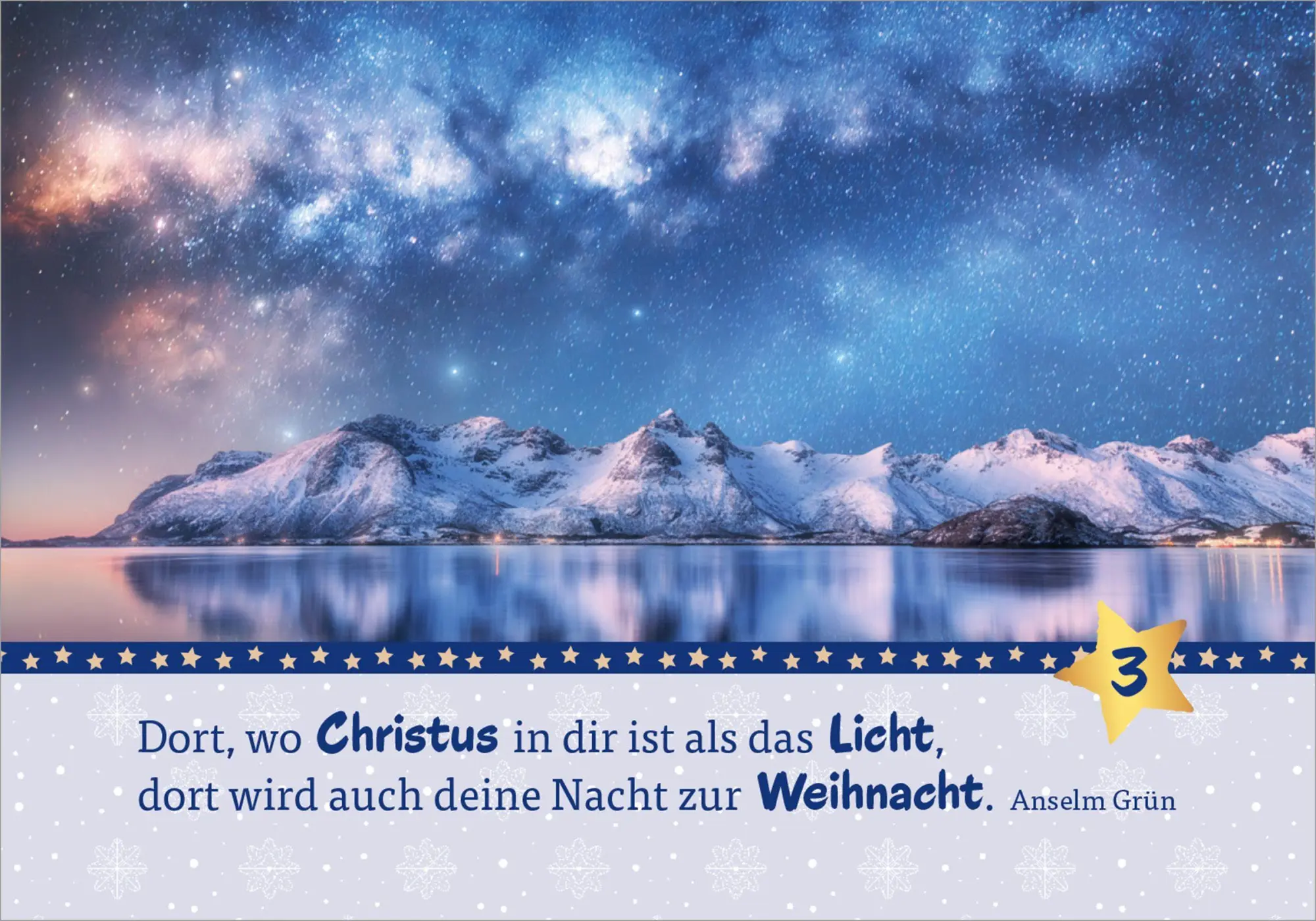 Bild: 9783451038235 | Hosentaschenadventskalender 2026 - mit Fotos | Anselm Grün | Kalender