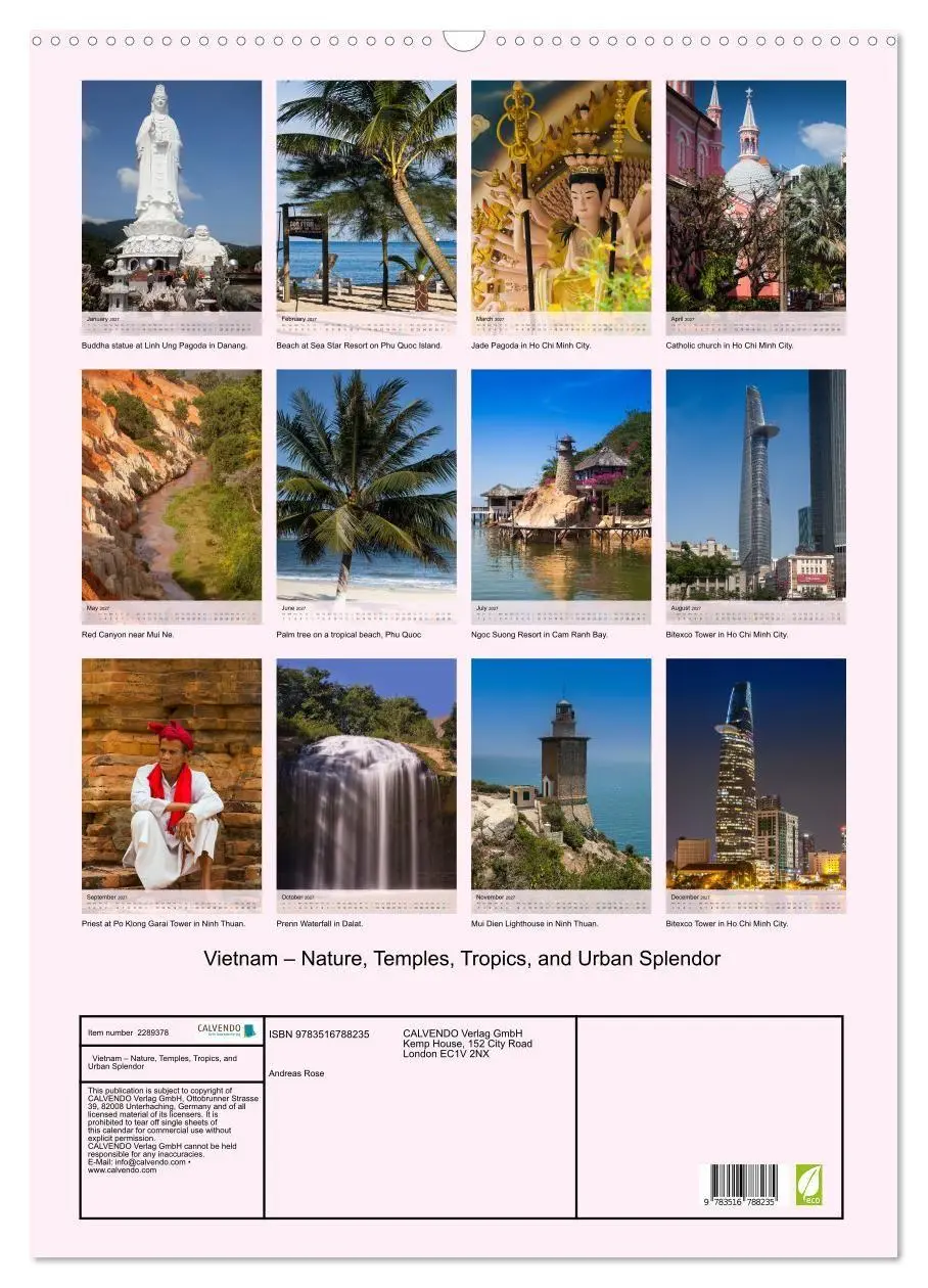 Bild: 9783516788235 | Vietnam - Nature, Temples, Tropics, and Urban Splendor (Wall...