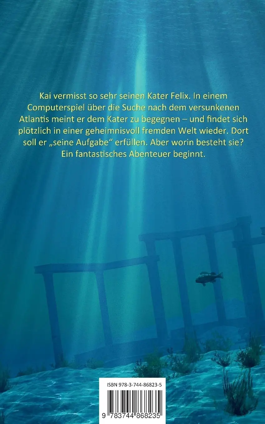 Rückseite: 9783744868235 | Der Schatz von Atlantis | Ungekürzte Ausgabe | Gabriele Beyerlein