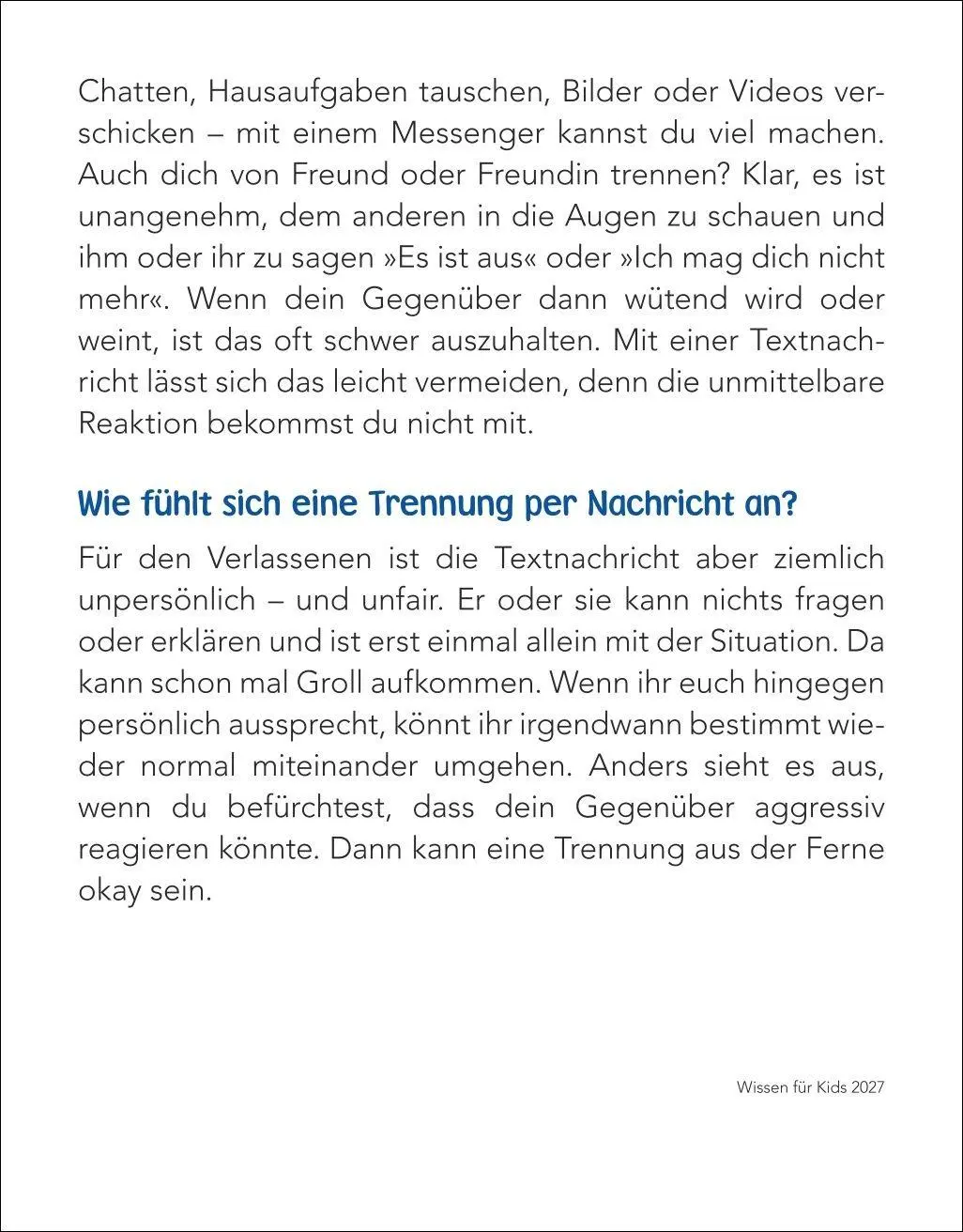 Bild: 9783840038235 | Wissen für Kids Tagesabreißkalender 2027 | Silvia Goics (u. a.) | 2027