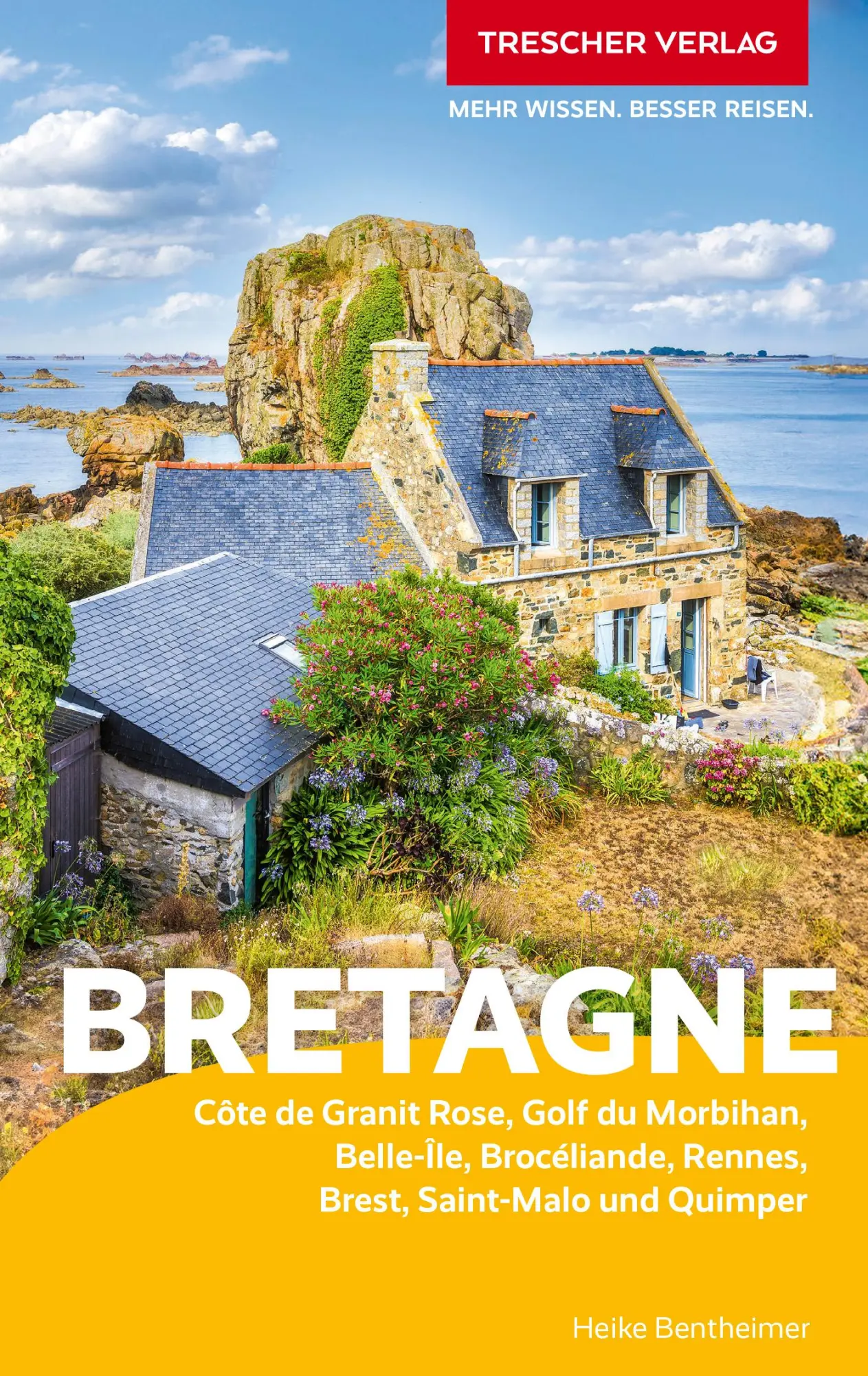 Cover: 9783897948235 | TRESCHER Reiseführer Bretagne | Heike Bentheimer | Taschenbuch | 2025