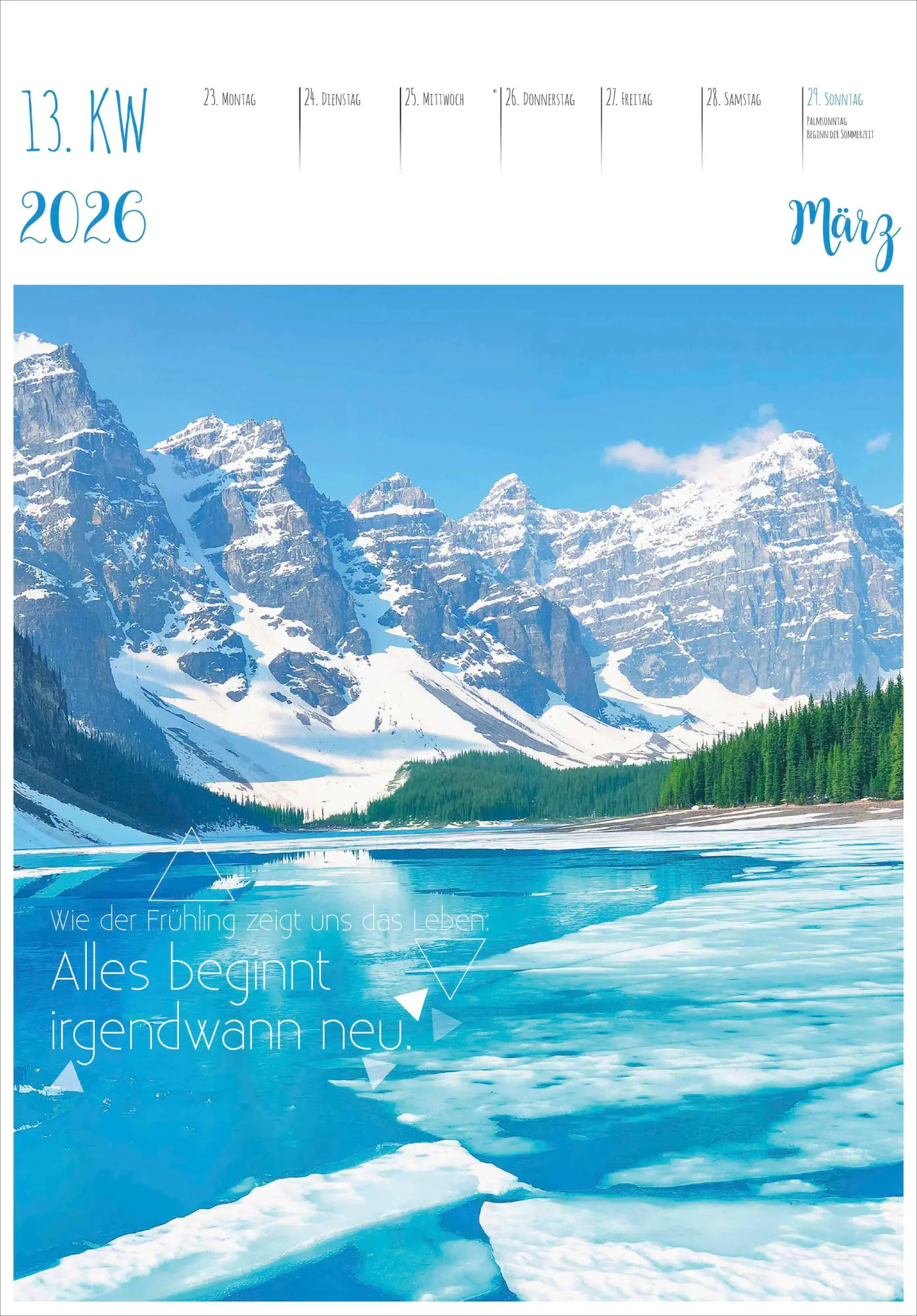 Bild: 4069095008335 | Im Einklang mit dem Moment - 53 Lebensweisheiten | Kalender | 55 S.