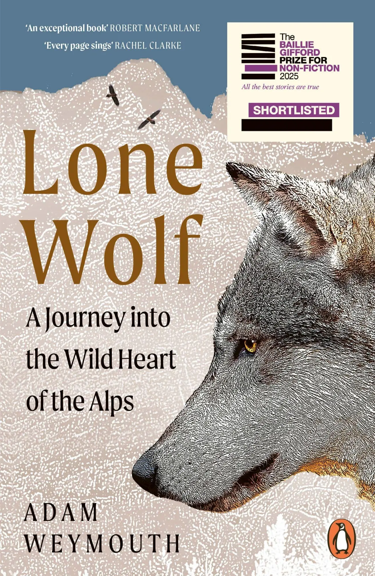 Cover: 9781529158335 | Lone Wolf | A Journey Into the Wild Heart of the Alps | Adam Weymouth