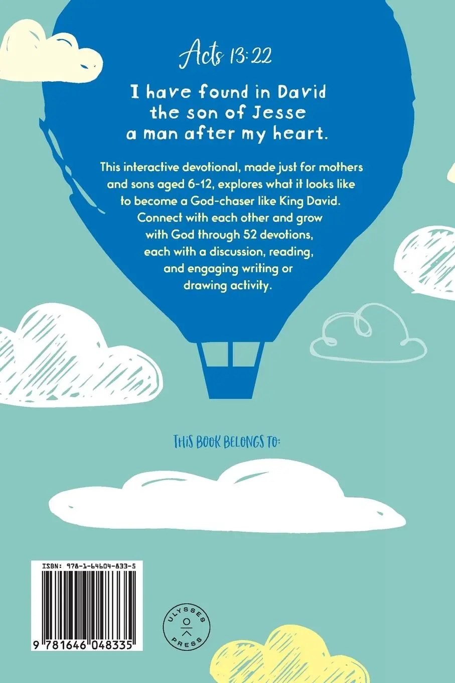 Rückseite: 9781646048335 | Mother and Son Prayer Journal | Christie Thomas | Taschenbuch | 2024