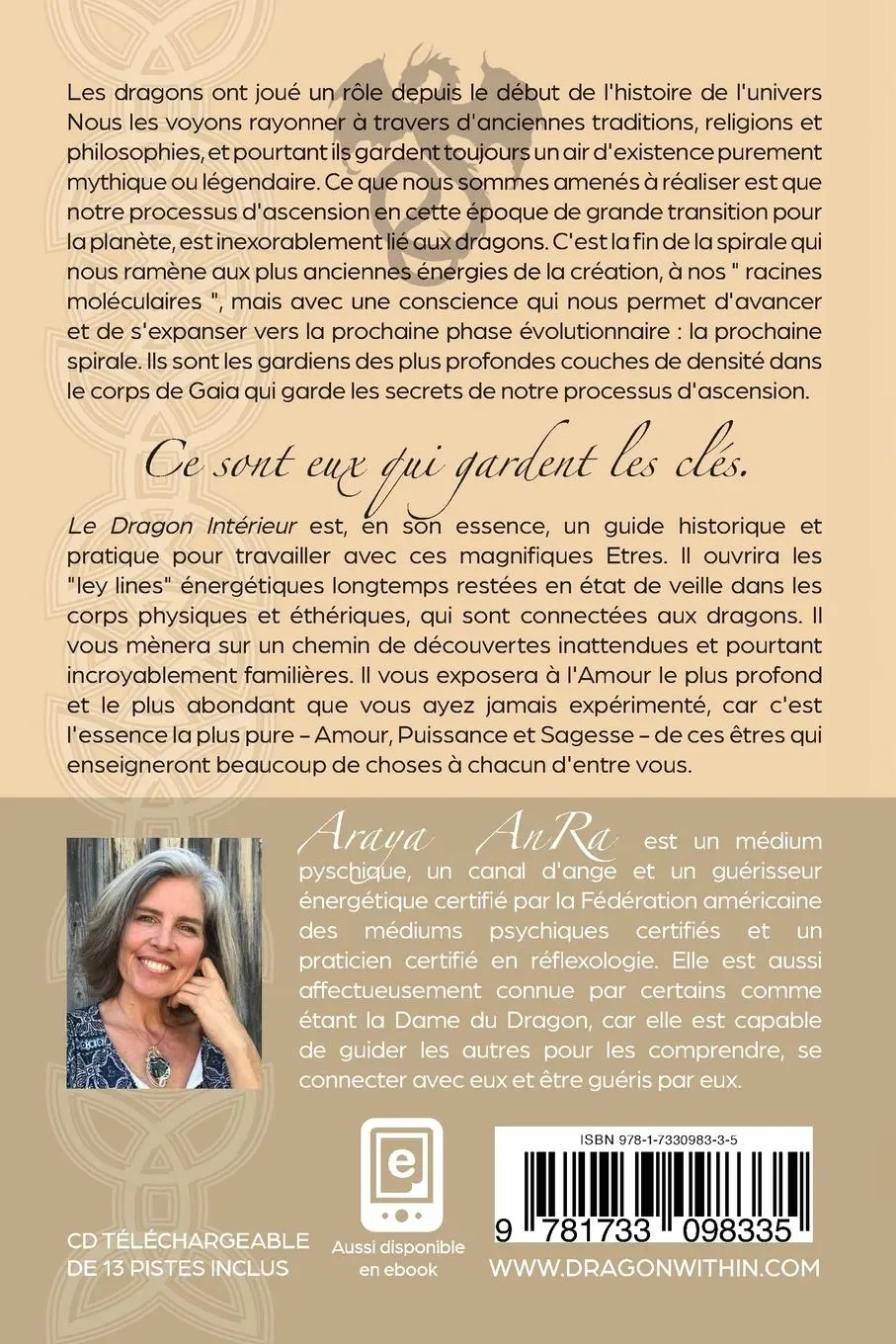 Rückseite: 9781733098335 | Le Dragon Interieur | Araya Anra | Taschenbuch | Französisch | 2020