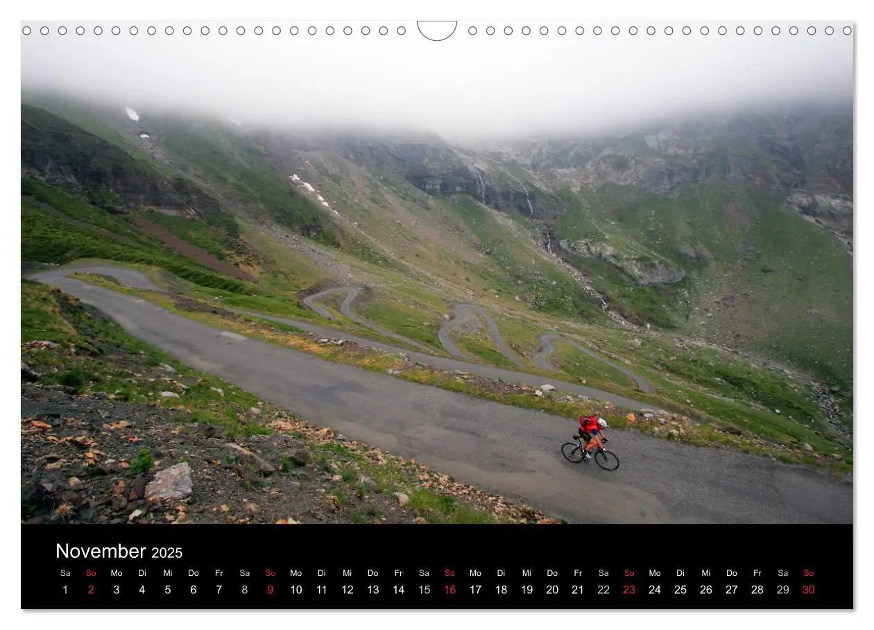 Bild: 9783435808335 | Pyrenäenpässe mit dem Rennrad 2025 (Wandkalender 2025 DIN A3 quer),...