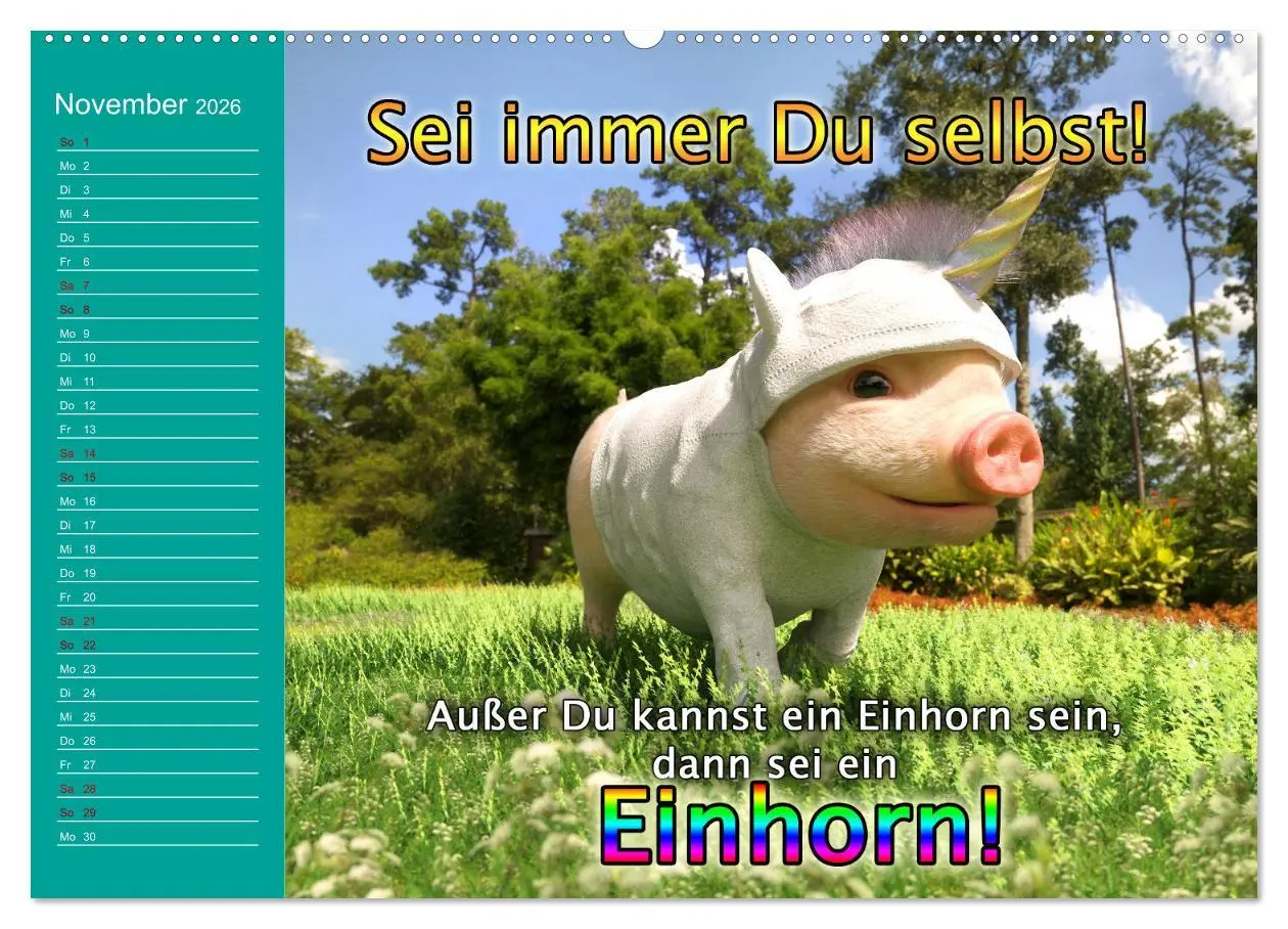 Bild: 9783457448335 | Tierische Toons (hochwertiger Premium Wandkalender 2026 DIN A2...