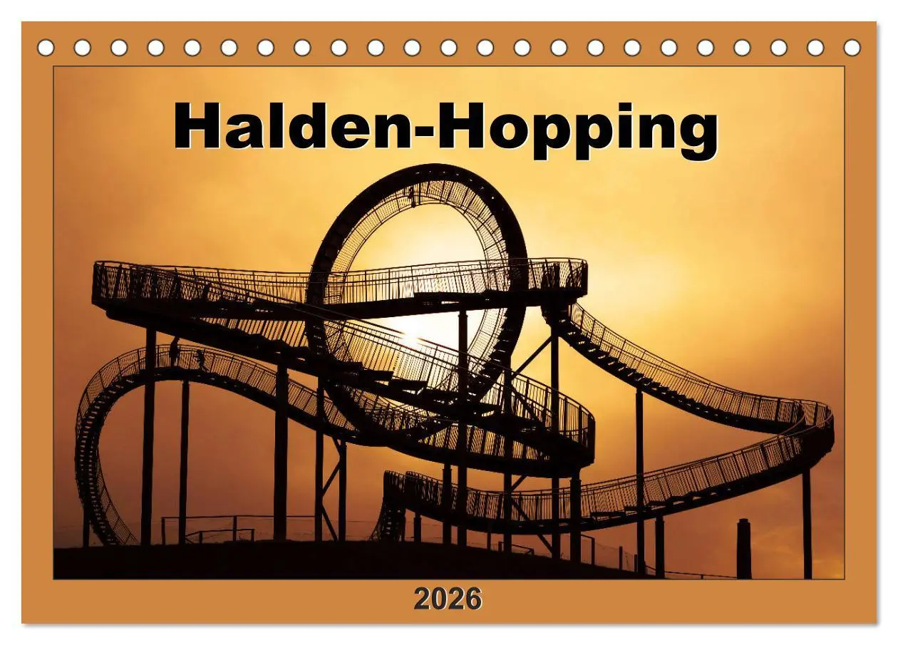 Cover: 9783457828335 | Halden-Hopping (Tischkalender 2026 DIN A5 quer), CALVENDO...