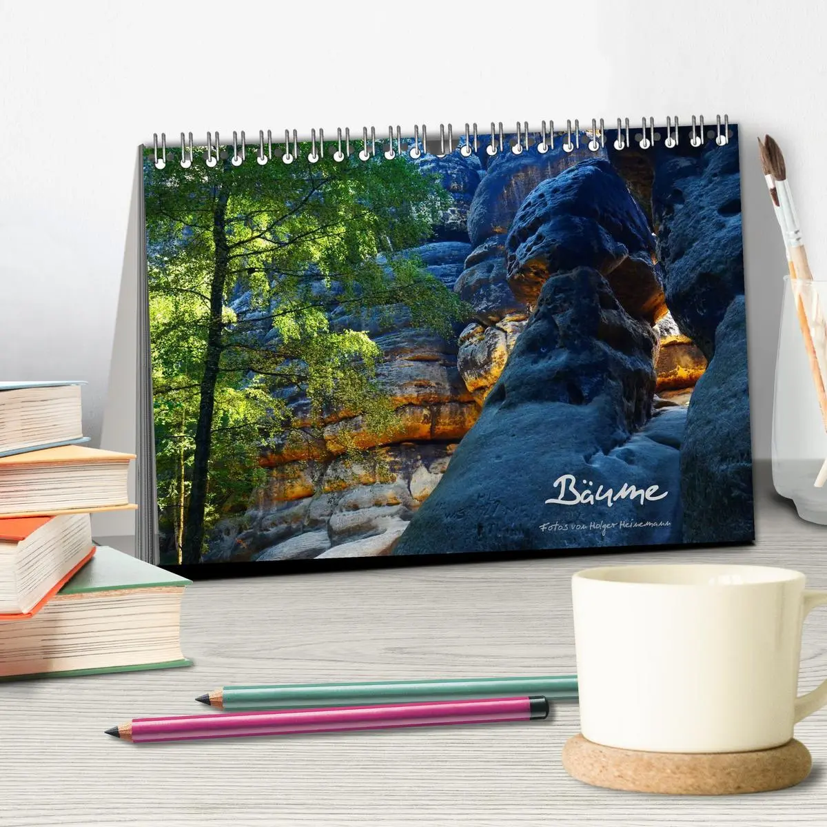 Bild: 9783516228335 | Bäume (Tischkalender 2026 DIN A5 quer), CALVENDO Monatskalender | 2026