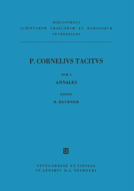 Cover: 9783598718335 | Ab excessu divi Augusti (Annales) | Cornelius Tacitus | Taschenbuch