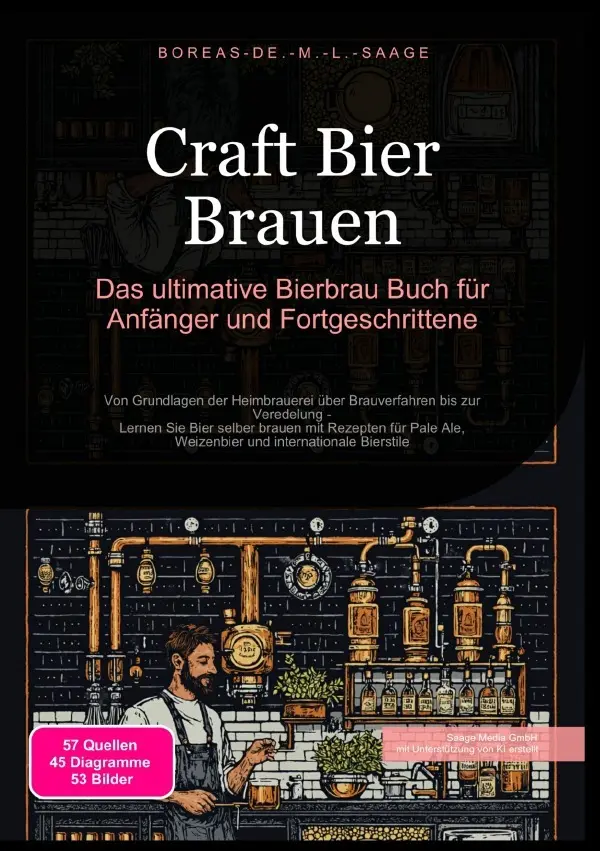 Cover: 9783819718335 | Craft Bier Brauen: Das ultimative Bierbrau Buch für Anfänger und...