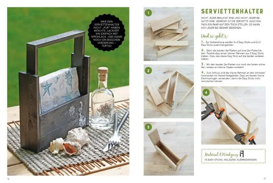 Bild: 9783838838335 | Do it yourself mit Easy Sticks | Ina Mielkau | Taschenbuch | 96 S.