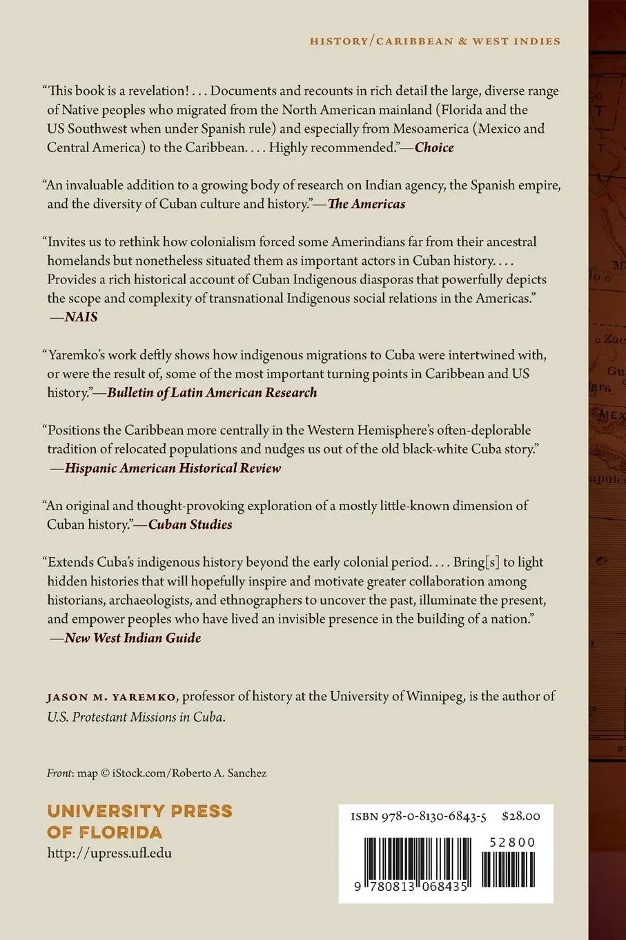Rückseite: 9780813068435 | Indigenous Passages to Cuba, 1515-1900 | Jason M. Yaremko | Buch
