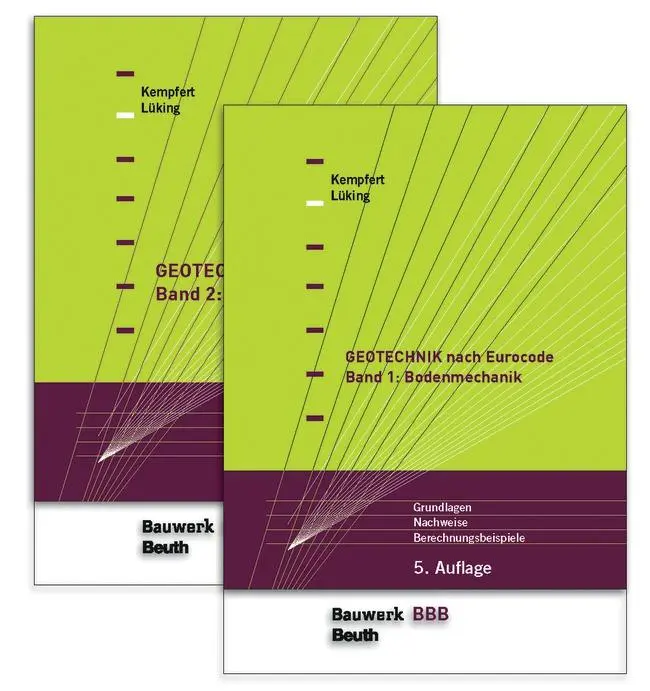 Cover: 9783410288435 | Paket Geotechnik nach Eurocode. 2 Bände | Hans-Georg Kempfert (u. a.)