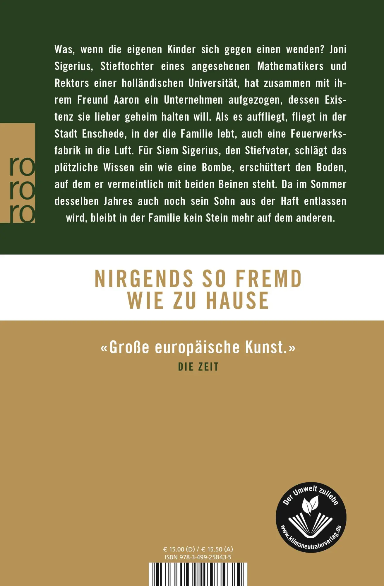 Rückseite: 9783499258435 | Bonita Avenue | Peter Buwalda | Taschenbuch | 640 S. | Deutsch | 2014
