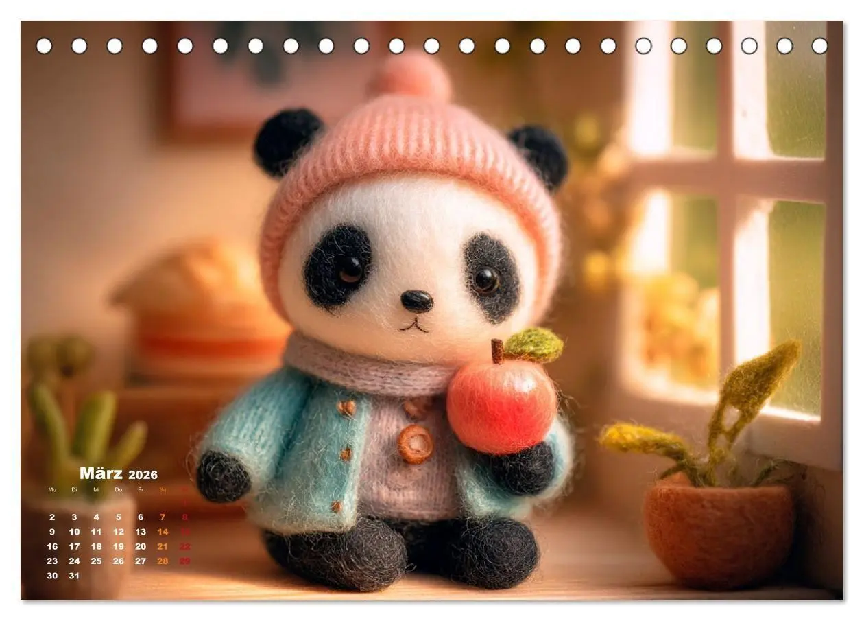 Bild: 9783516698435 | Tierisch flauschige Abenteuerreise (Tischkalender 2026 DIN A5...