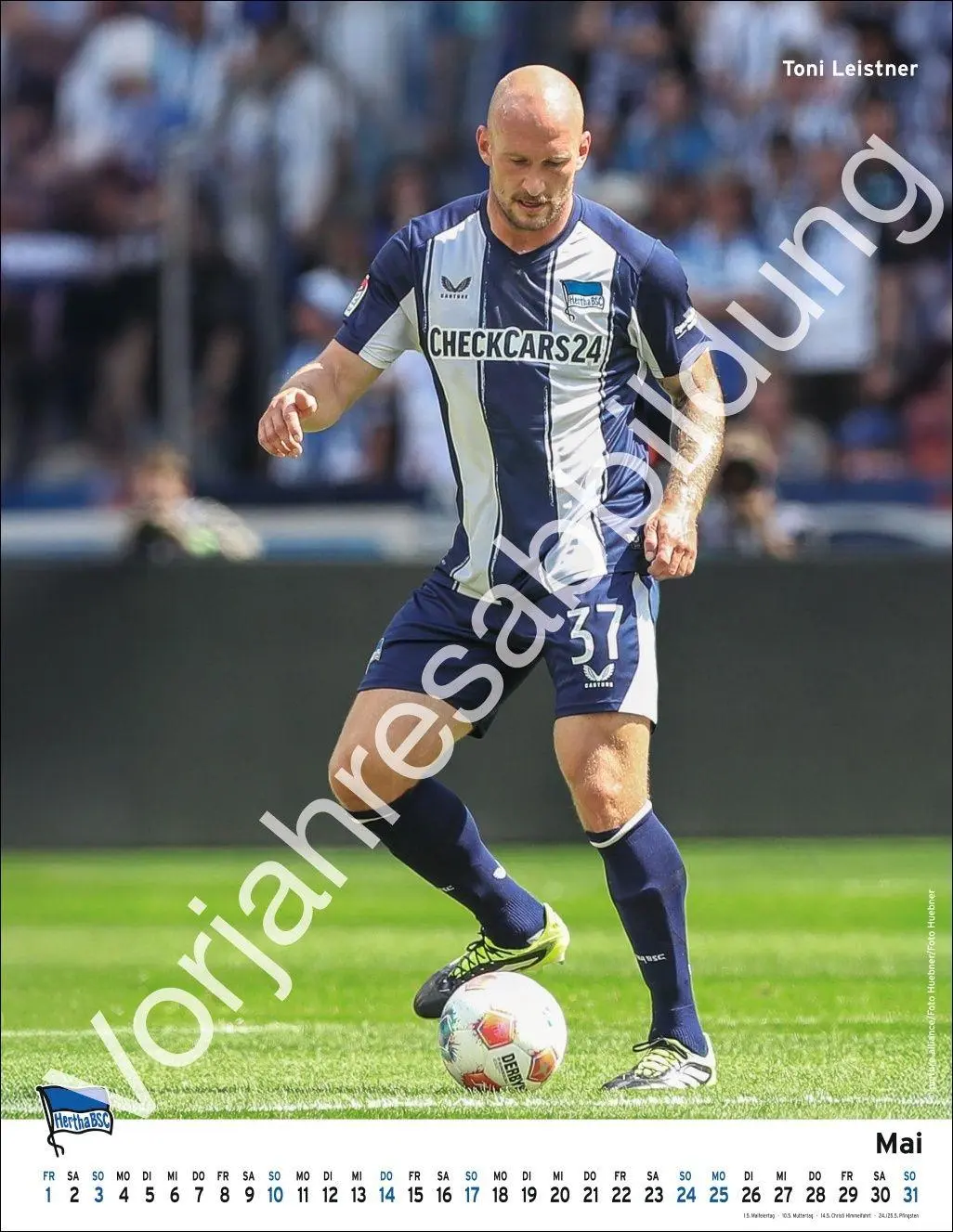Bild: 9783756418435 | Hertha BSC Posterkalender 2027 | Heye | Kalender | Spiralbindung
