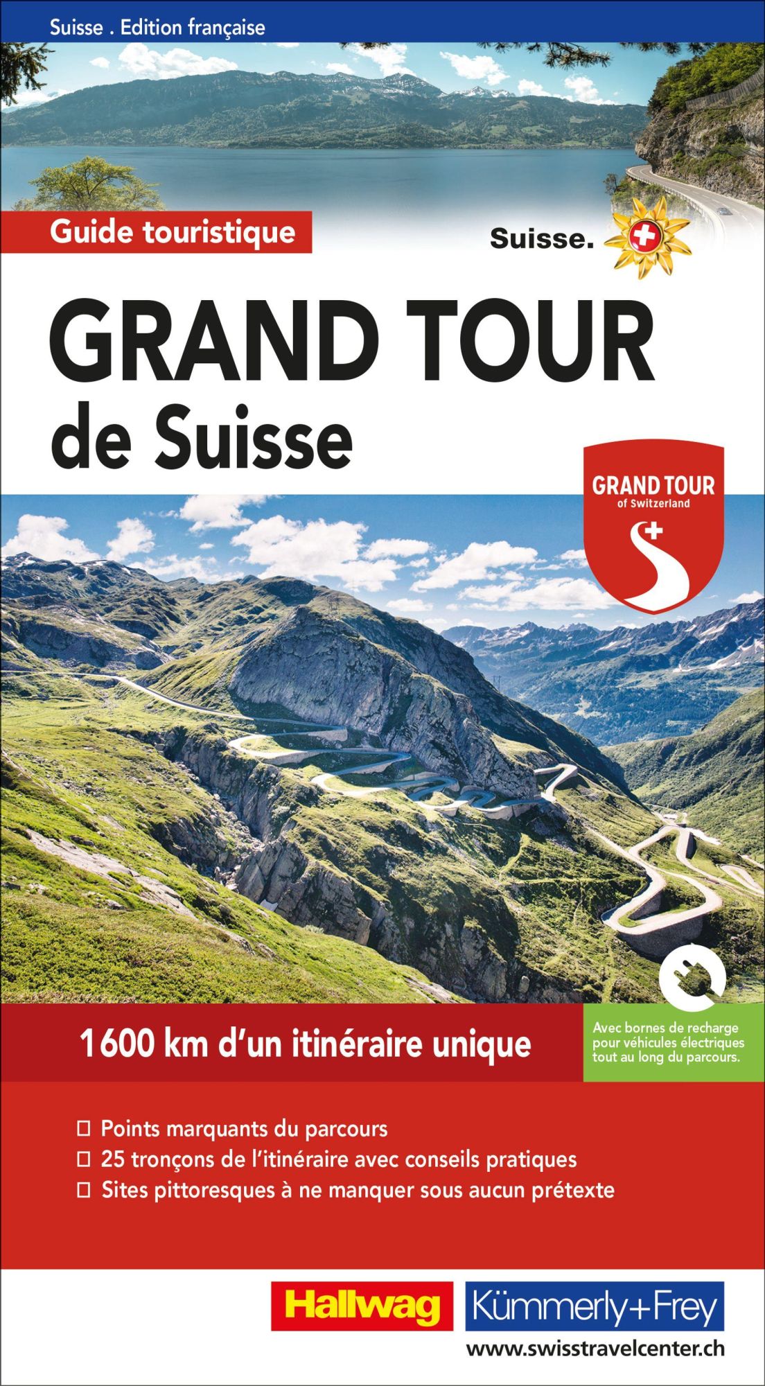 Cover: 9783828308435 | Grand Tour de Suisse Touring Guide Französisch | Baumgartner (u. a.)
