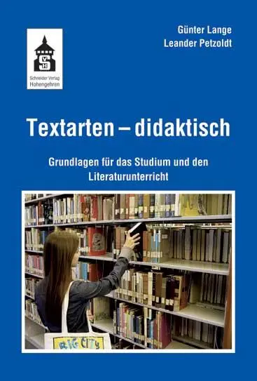 Cover: 9783834008435 | Textarten - didaktisch | Günter Lange (u. a.) | Taschenbuch | 264 S.