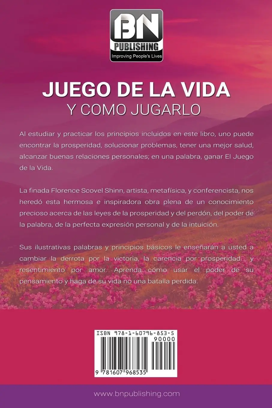 Rückseite: 9781607968535 | El Juego de la Vida y Como Jugarlo | Florence Scovel Shinn | Buch