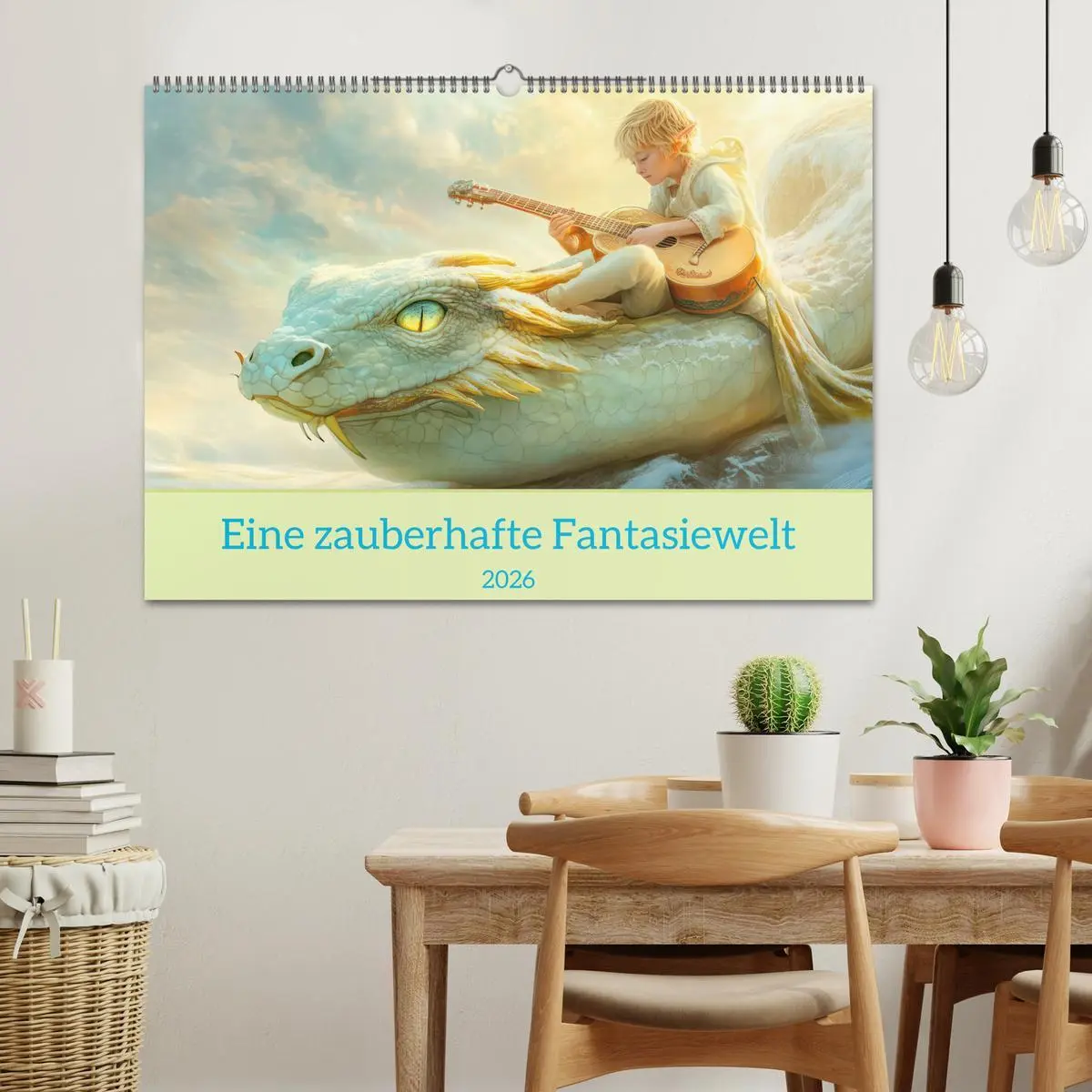 Bild: 9783457358535 | Eine zauberhafte Fantasiewelt (Wandkalender 2026 DIN A2 quer),...