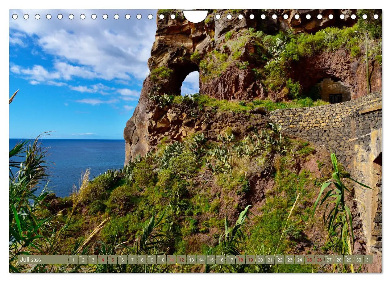 Bild: 9783457598535 | Erlebe mit mir Madeira (Wandkalender 2026 DIN A4 quer), CALVENDO...