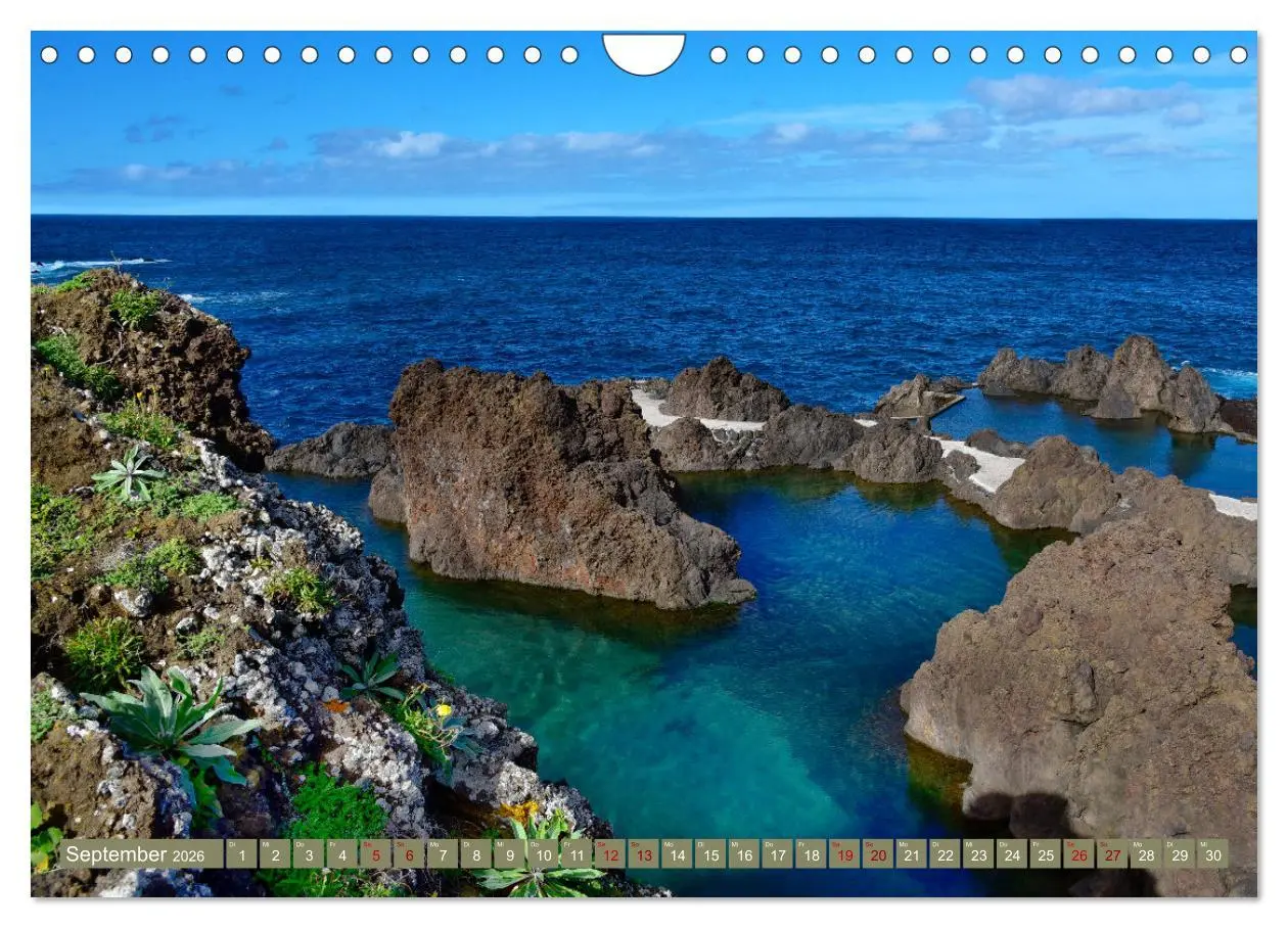 Bild: 9783457598535 | Erlebe mit mir Madeira (Wandkalender 2026 DIN A4 quer), CALVENDO...