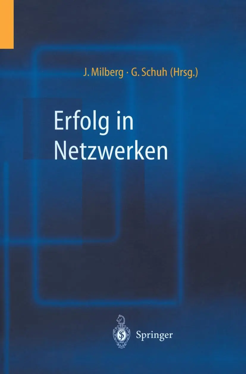Cover: 9783642628535 | Erfolg in Netzwerken | Günther Schuh (u. a.) | Taschenbuch | xiv