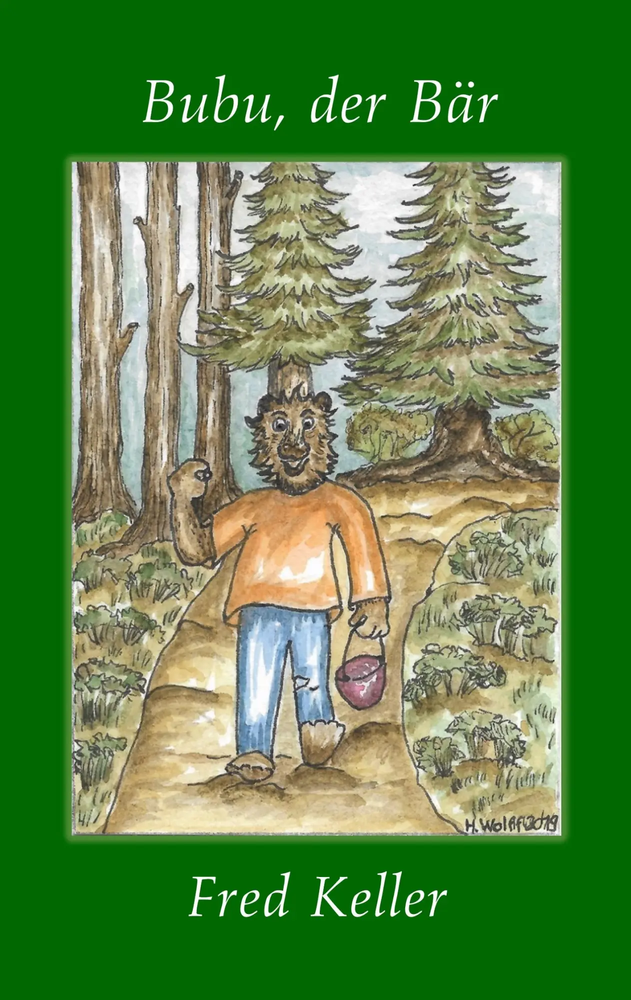 Cover: 9783749408535 | Bubu, der Bär | Fred Keller | Taschenbuch | 208 S. | Deutsch | 2019