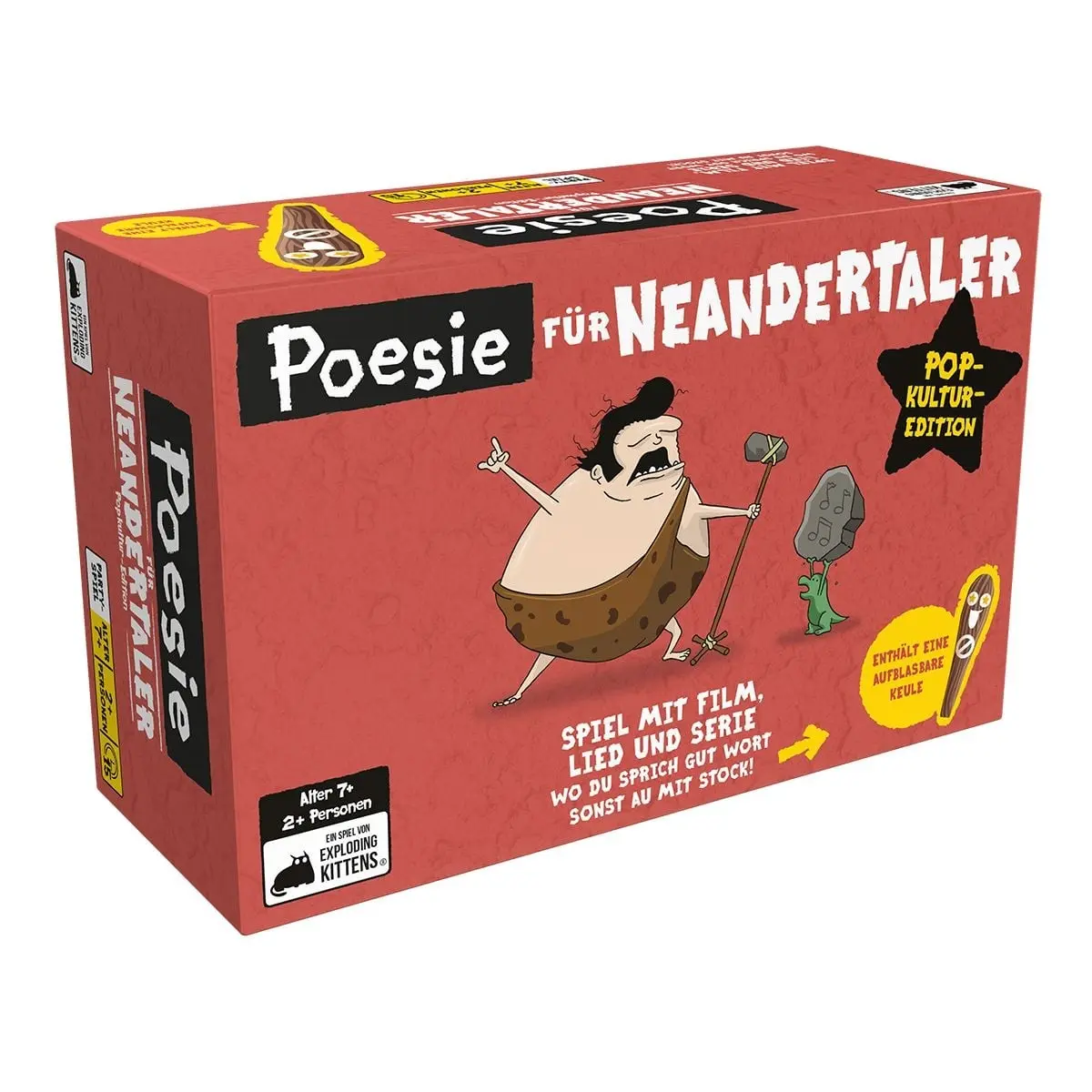 Cover: 810083048635 | Poesie für Neandertaler Popkultur-Edition | Deutsch | 2026