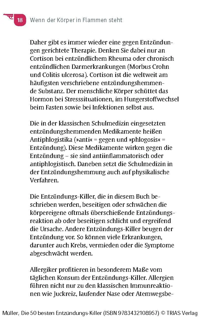 Bild: 9783432118635 | Die 50 besten Entzündungs-Killer | Stille Entzündungen besiegen | Buch