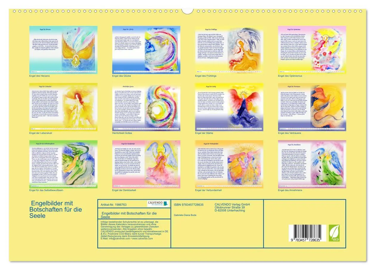 Bild: 9783457728635 | Engelbilder mit Botschaften für die Seele (hochwertiger Premium...