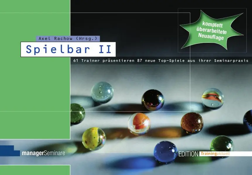 Cover: 9783931488635 | Spielbar 2 | Axel Rachow | Taschenbuch | Edition Training aktuell Cover: 9783931488635 | Spielbar 2 | Axel Rachow | Taschenbuch | Edition Training aktuell