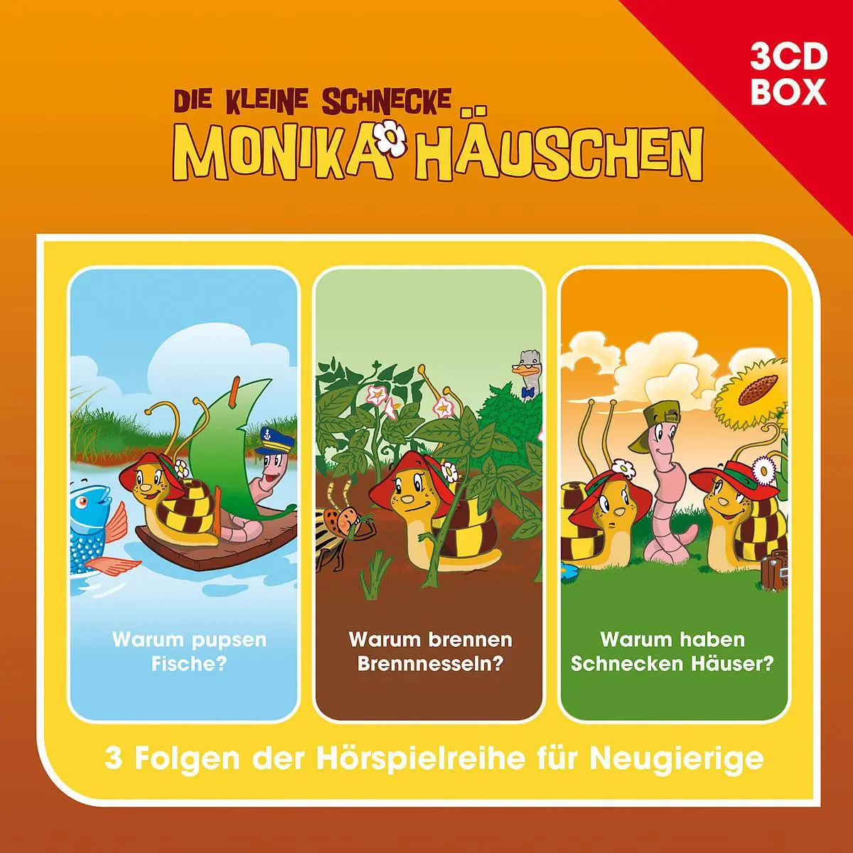 Cover: 602435038735 | Die kleine Schnecke Monika Häuschen - Hörspielbox Vol.5 | Kati Naumann
