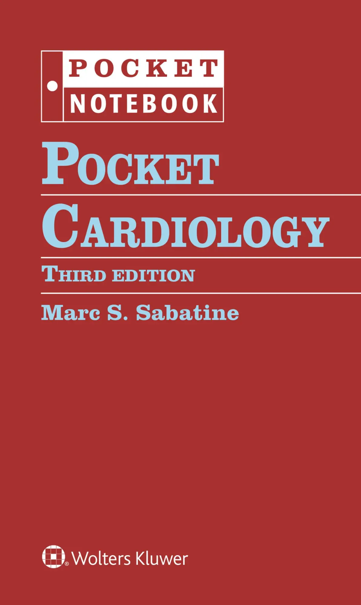 Cover: 9781975238735 | Pocket Cardiology | Marc Sabatine | Taschenbuch | Spiralbindung | 2024