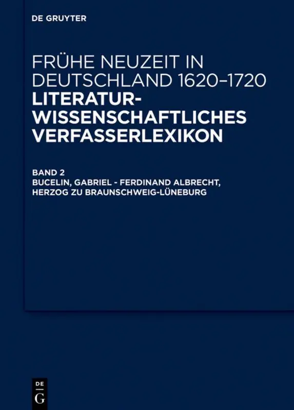 Bucelin, Gabriel - Feustking, Friedrich Christian