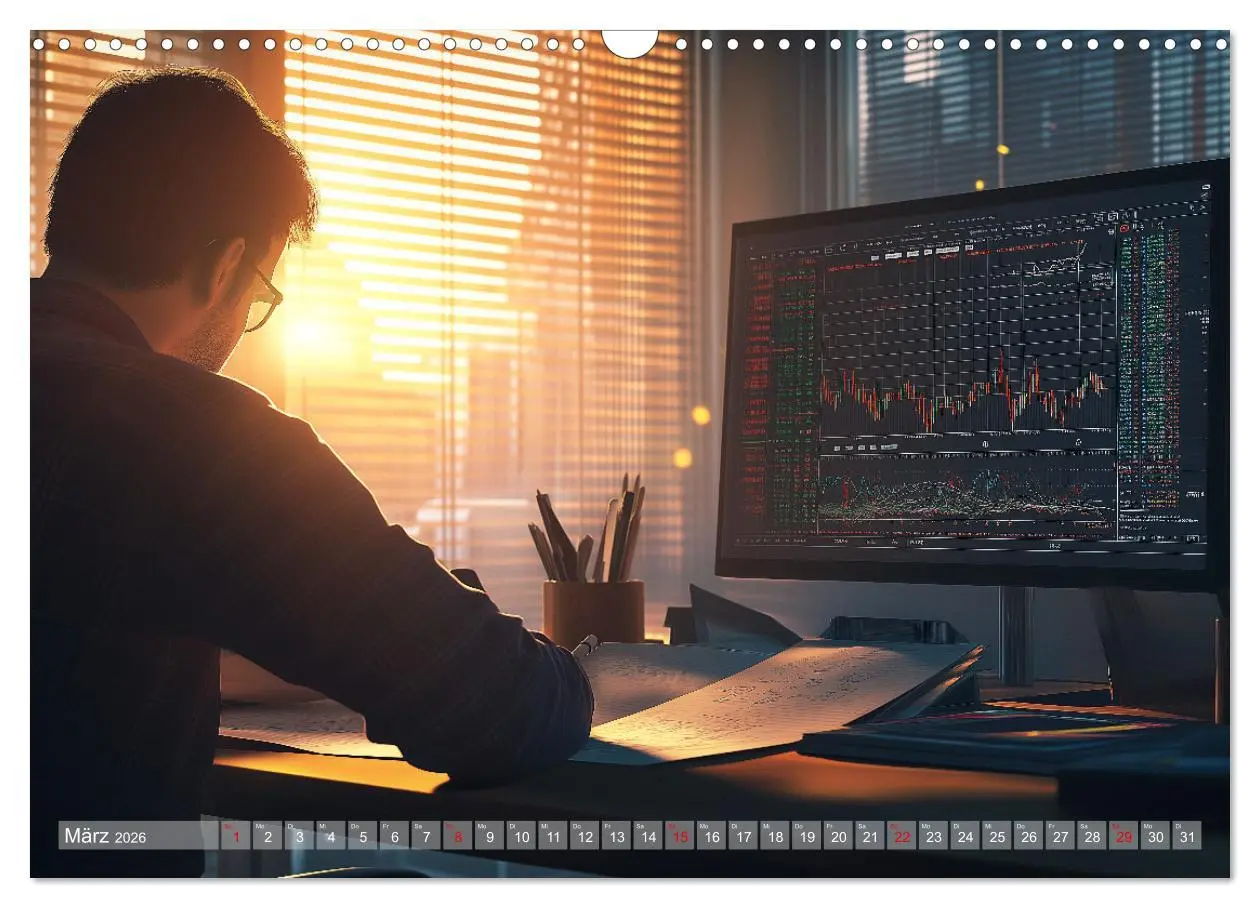 Bild: 9783457338735 | Börsenkalender - der Kalender für Aktien, Trader und Börsenprofis....
