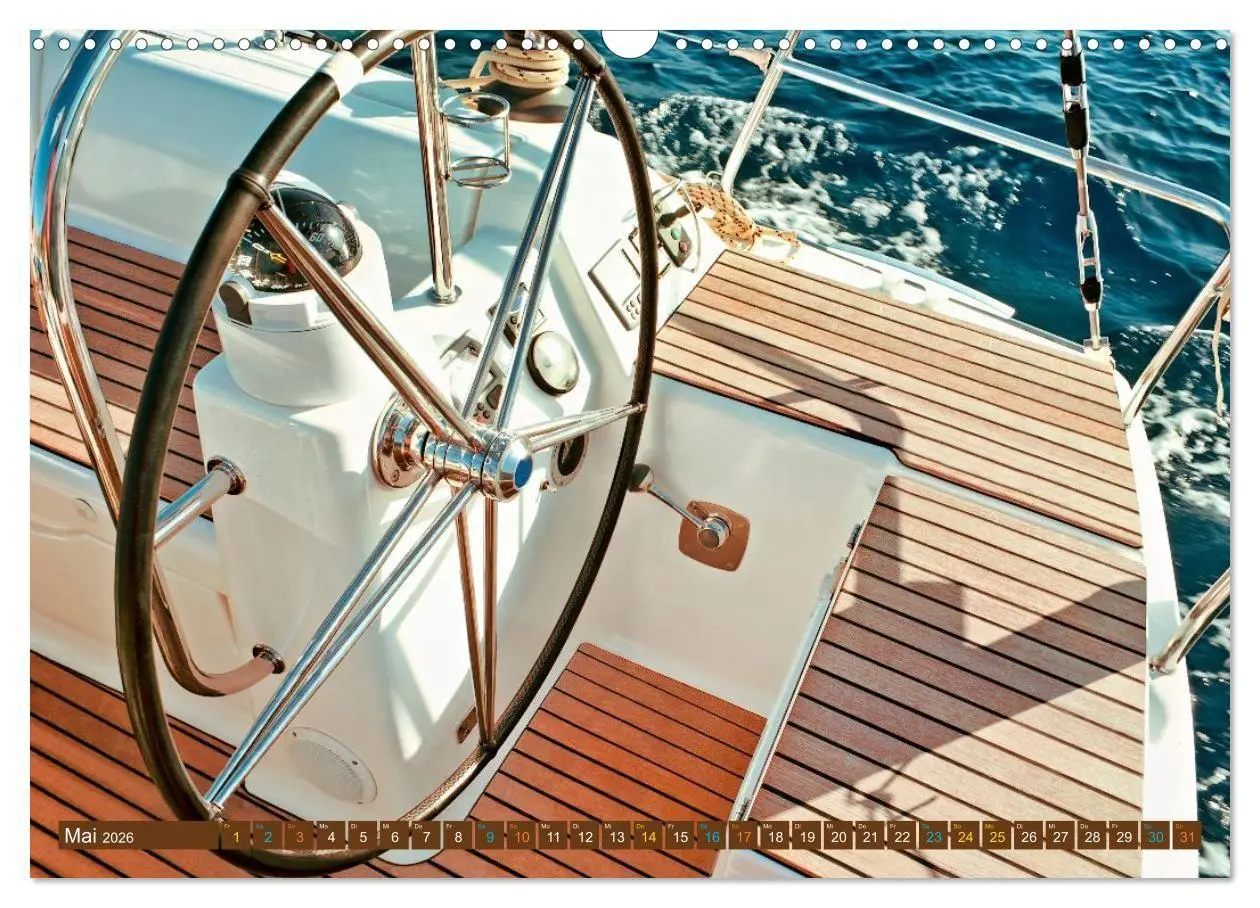 Bild: 9783516738735 | SEGELN - unterwegs mit dem Wind (Wandkalender 2026 DIN A3 quer),...