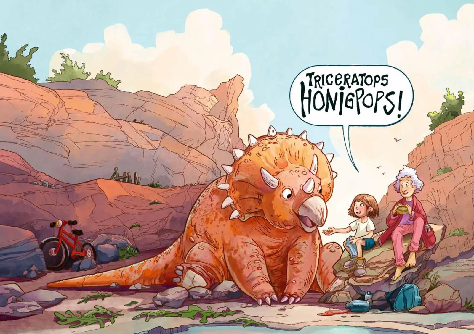 Bild: 9783522508735 | Triceratops Honigpops 1: Die Sache mit dem Saurier | Niestrath | Buch