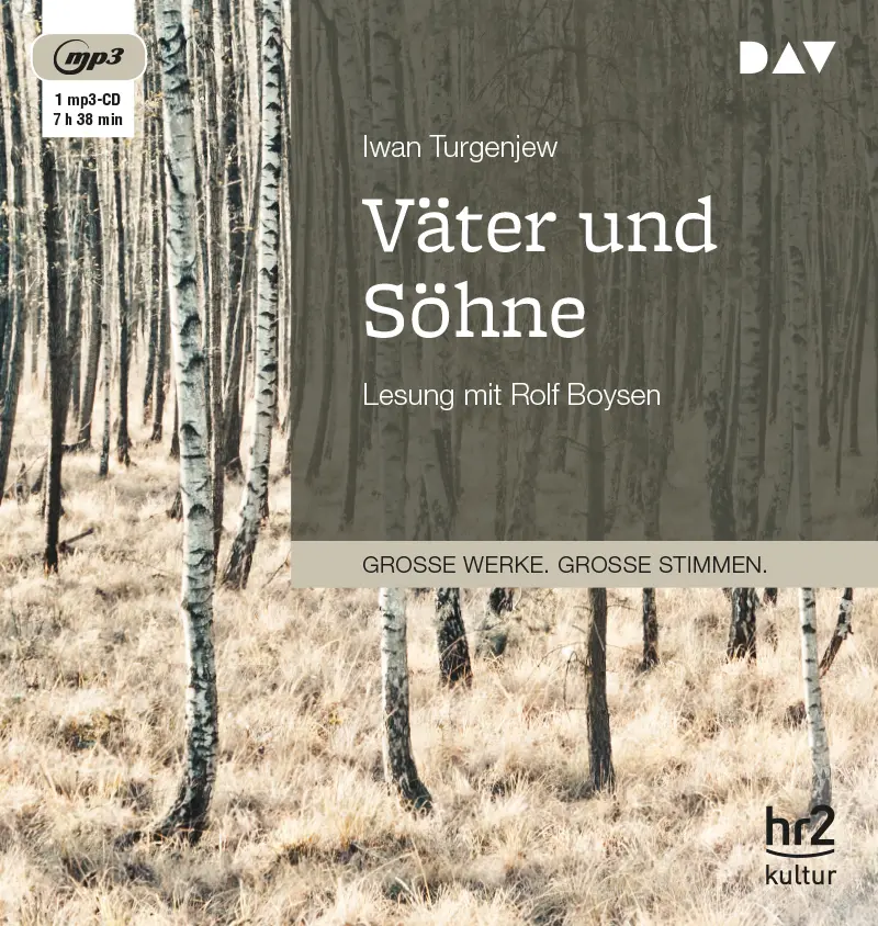 Cover: 9783862318735 | Väter und Söhne,1 Audio-CD, 1 MP3 | Lesung | Iwan S. Turgenjew | CD