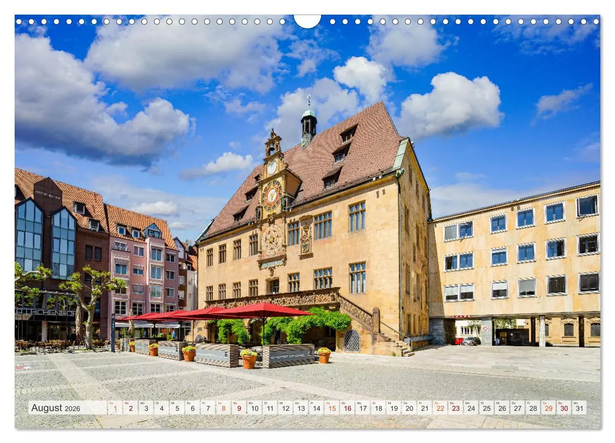 Bild: 9783457638835 | Heilbronn Impressionen (Wandkalender 2026 DIN A3 quer), CALVENDO...