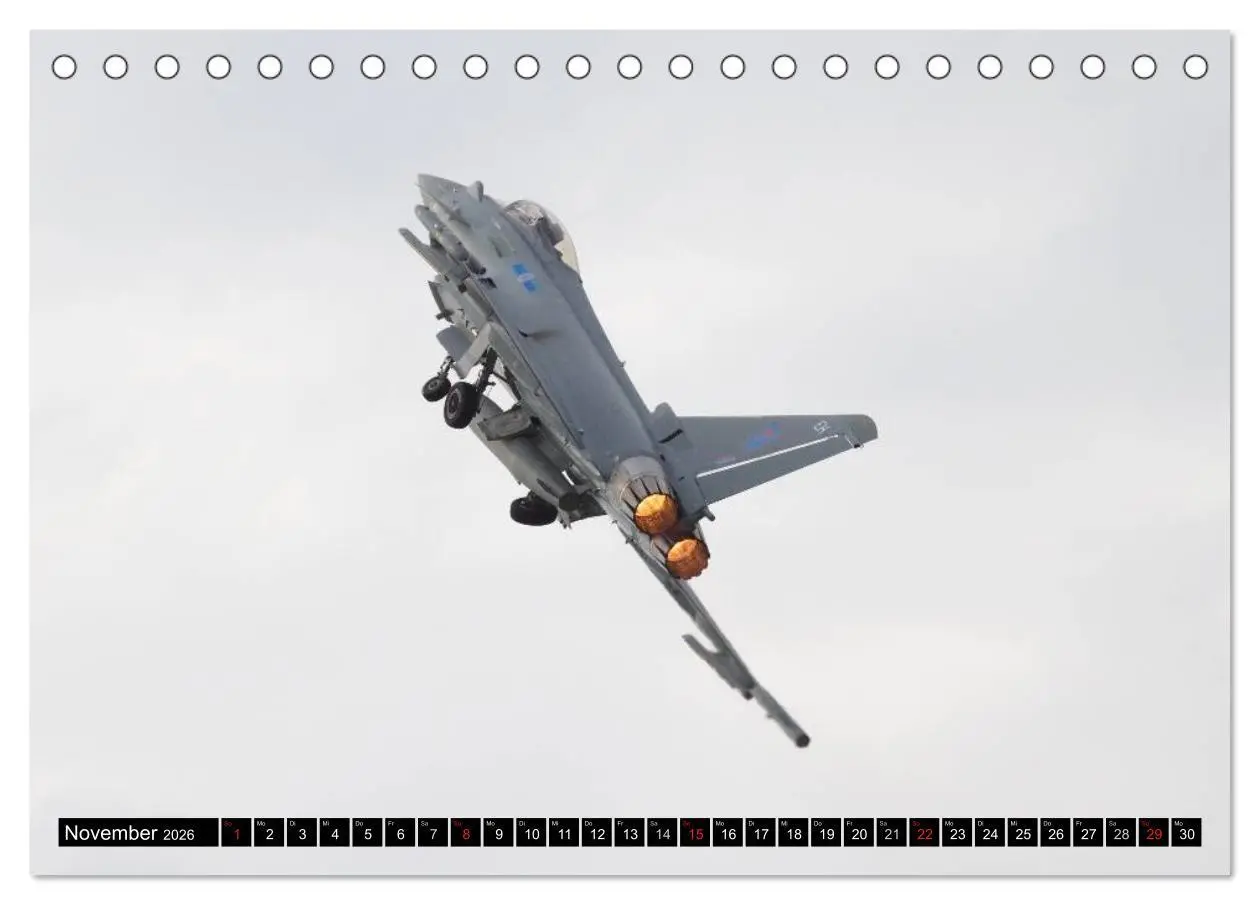 Bild: 9783457948835 | Augenblicke in der Luft: Eurofighter Typhoon (Tischkalender 2026...